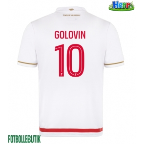 AS Monaco Aleksandr Golovin #10 Hemmatröja 2025-26 Kortärmad